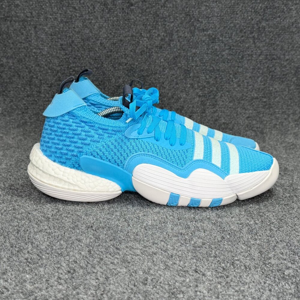 Adidas Trae Young 2 Basketball Shoes Men's Size 11 Blue White Athletic Training